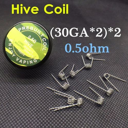 Vorgefertigte Hive Coils - 0,5 Ohm - im 10er Pack