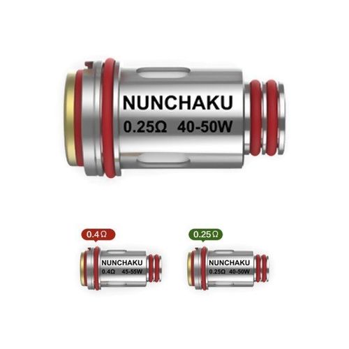 Nunchaku Ersatz Clapt. Verdampferköpfe / Coils  mit 0,25 o. 0,4 Ohm