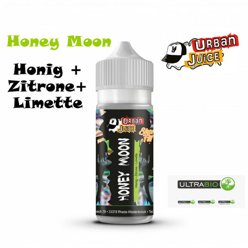 Honey Moon Urban Juice 15 ml Aroma in 120 ml Cubby Flasche